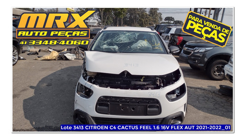Sucata Citroen C4 Cactus Feel 1.6 16v Flex Aut 2022 Pecas