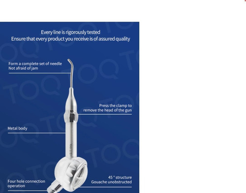 Imagen 6 de 7 de Pulverizador Dental Estilo Prophy Jet Uso Profesional Stgo.