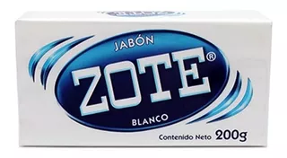 Jabon Zote Blanco Caja De 50 Pzs - 200 Grs (c/u)