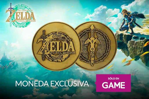 Moneda Oficial Zelda Tears Of The Kingdom Nintendo