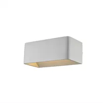 Comprar Aplique De Pared Con Led Integrado 6w Cálido 2700k Bco-negro