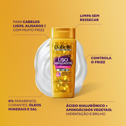 Dabelle Kit Defrizante 4 Produtos - Liso Arrasador