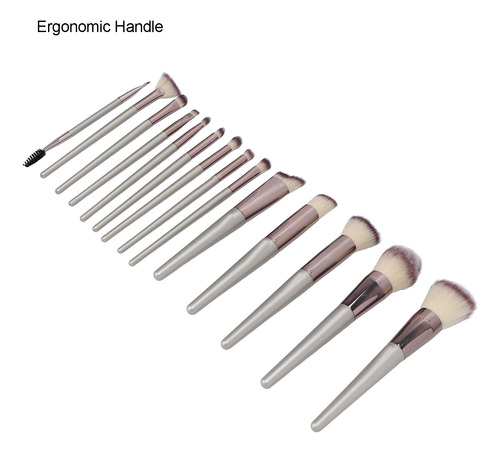 Cepillo Cosmético Profesional, Set De Maquillaje Portátil De