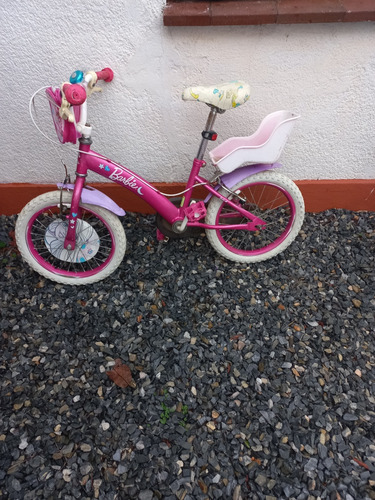 Bicicleta Niña Barbie Rodado 16