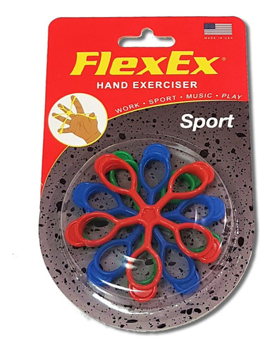 Flexex® Deporte Patentada Hand Exerciser Fabricado Ee Uu Ley