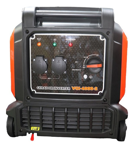 Gerador Inverter Gasolina 4t 4000w 220v Vgi4000-2 Vulcan