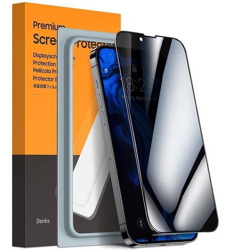 Mica Protector Glass Antiespía Benks Para iPhone 13 Pro 6.1