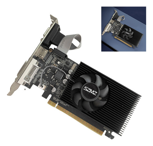 Placa De Vídeo 4gb Usada Para Jogos De Desktop Gt730 Ddr3
