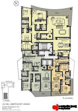 Imagen 3 de 30 de Departamento - Libertador Al Río