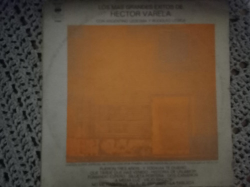 Vinilo Los Más Grandes Exitos De Hector Varela