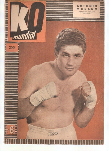 Revista K.o. Mundial Nº 388 Abril 1960