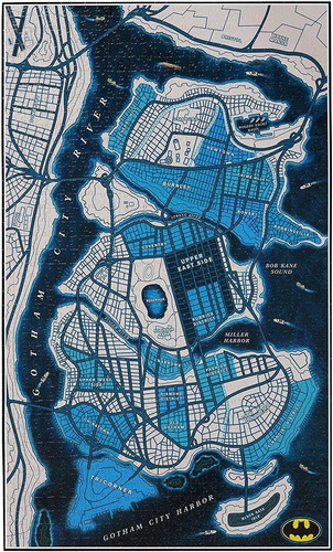 Puzzle 4d Del Paisaje Urbano De Batman Gotham City Time 3d (