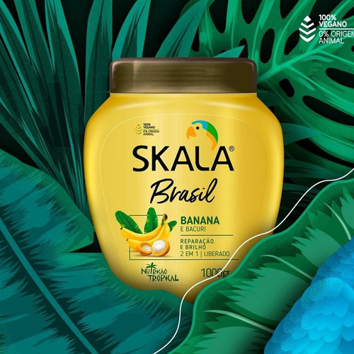 SkalaBanana E Bacuri2 En 1Liberado Y VeganoCrema De Trat