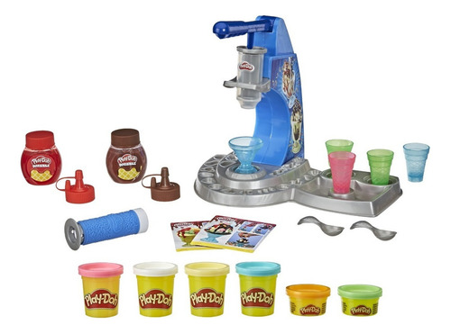 Set De Masas Heladería Play-doh Multicolor