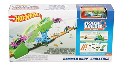 Hot Wheels Track Builder Hammer Drop Challenge Playset