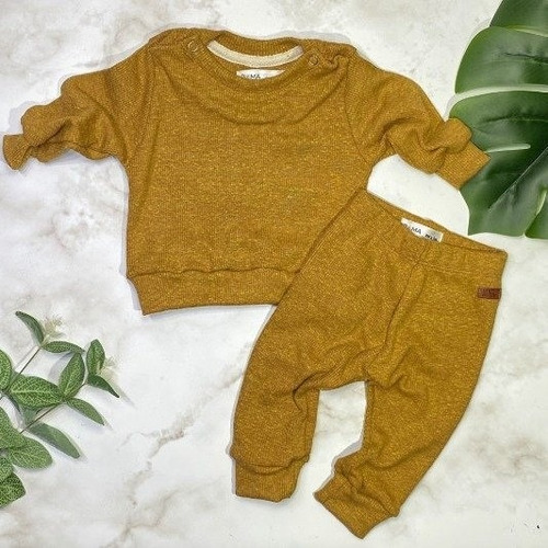 Conjunto Jogging De Bebe Morley Mostaza Butone Frida Kids Conjunto Jogging De Bebe Morley Mostaza Butone Frida Kids