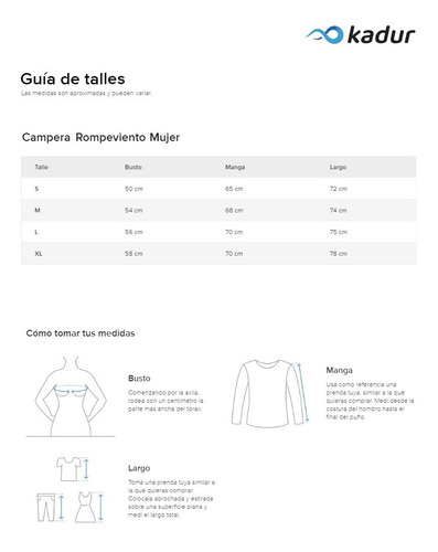 Imagen 7 de 10 de Campera Deportiva Rompeviento Impermeable Mujer Dama Cuotas