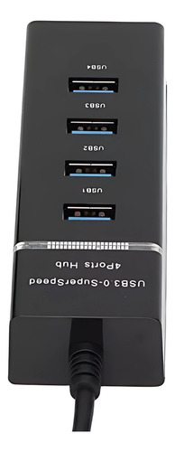 Extensor Hub 4 Portas Cabo Usb 3.0 High Speed Hd Pen Drive