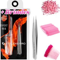 Comprar Pinzas profesionales de punta fina para cejas Designer Color Acero Inoxidable