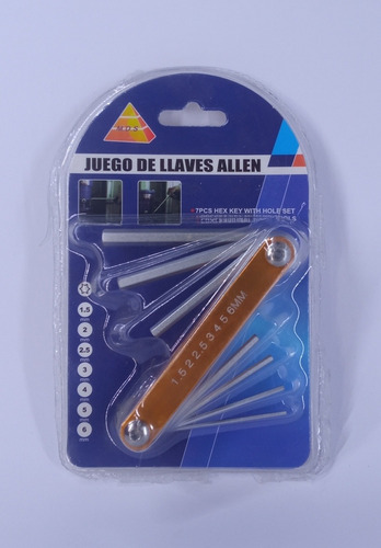 Set Llaves Allen Tipo Multiuso Hexagonal 