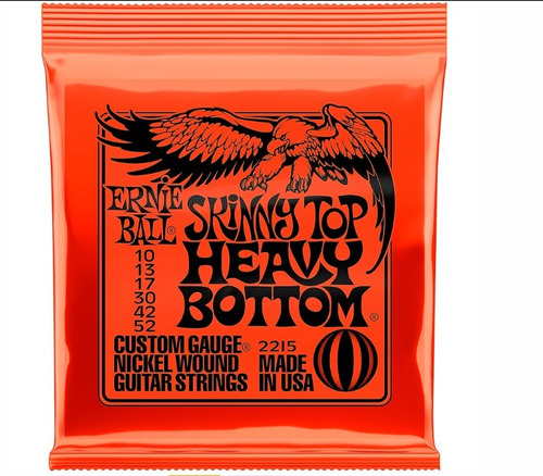 Ernie Ball 2215 Skinny Top/heavy Bottom 10-52