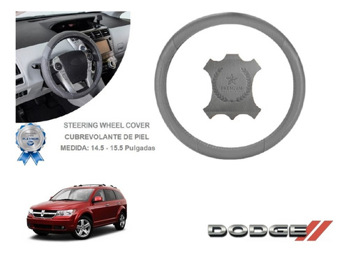 Funda Cubrevolante Gris Piel Dodge Journey 2013