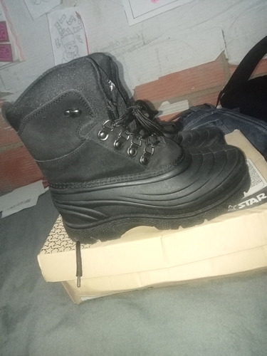 Botas North Star Negras Talla 39 