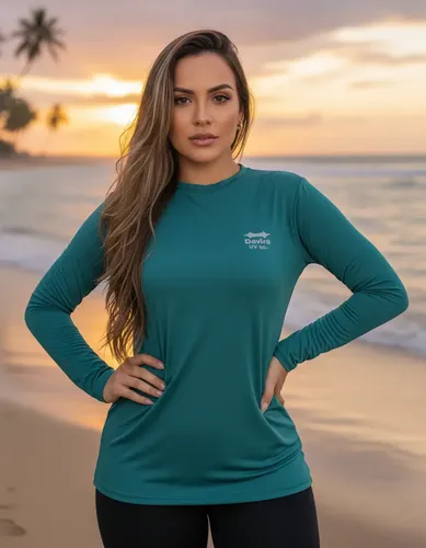 Camiseta Feminina Térmica Proteção Solar UV