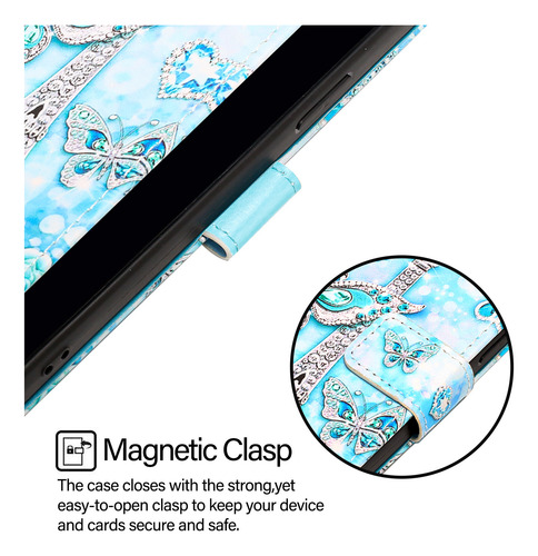 Funda Tipo Cartera De Piel Con Estampado Artístico Para Oukitel Oukitel-kickstand, Ranuras Para Tarjetas