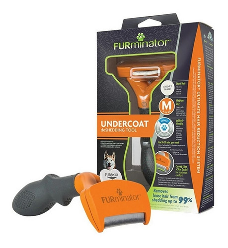 Rasqueadeira Para Cães Porte Médio De Pelo Curto Furminator