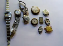 Comprar Lote De Relojes De Pulsera A Cuerda Antiguos. Lote 4.