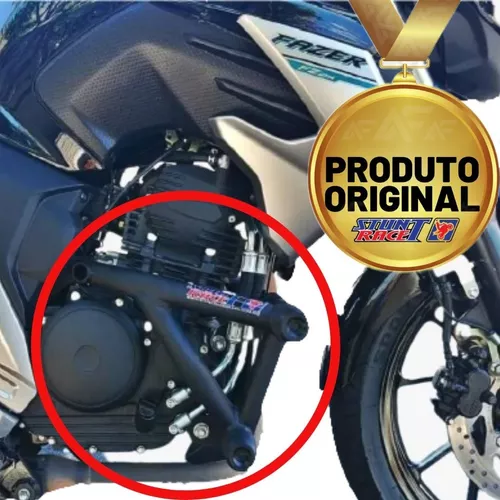 Protetor Stunt Race Motor Carenagem Yamaha Fazer 250 FZ25 2018 2019 2020  Ponteira Protetor de pernas - Protetor de Motor - Magazine Luiza