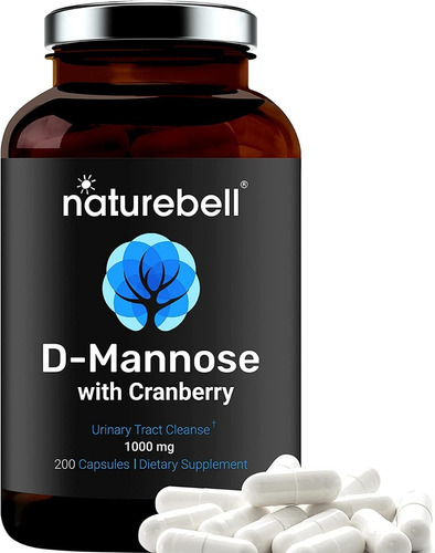 D Mannose Y Cranberry 1000mg 200 Caps De Eeuu Salud Urinaria