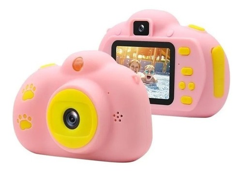 Cámara Digital Para Niños Y Niñas Foto-video +microsd 8 Gb