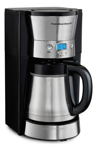 Cafetera Programable Hamilton Beach Con Jarra Térmica De 10 