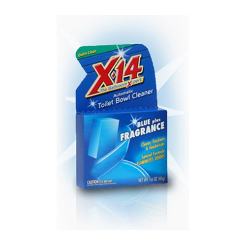 X-14 Limpiador Automático De Inodoro Azul Con Fragancia