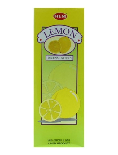 Caja De Incienso X 25 Cajitas - Aromaterapia Limon Lemon