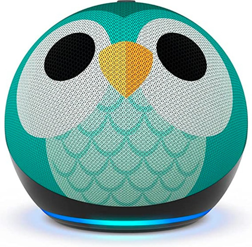 Imagen 1 de 1 de Amazon Echo Dot 5th Gen Kids con asistente virtual Alexa owl 110V/240V