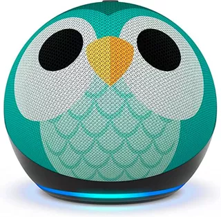Amazon Echo Dot Echo Dot 5th Gen Kids con asistente virtual Alexa color owl 110V/240V