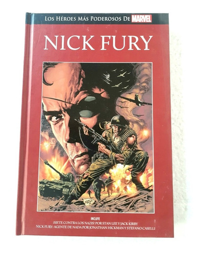 Coleccion Libro Heroes De Marvel Nick Fury