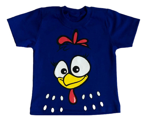 Camiseta Infantil Galinha Pintadinha 