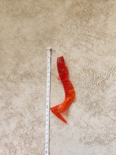 Señuelos Vinilos Soft Bait 3.5g/12cms Spinpoler Rojo
