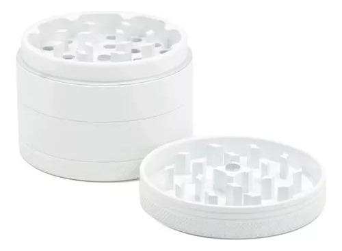 Moledor Hierba Ceramico Blanco 63mm Diametro 4 Piezas Grind