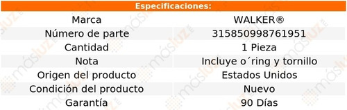 1 Válvula Iac Mitsubishi Eclipse 2.4l 4 Cil 00/05 Walker