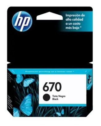 Cartuchos Hp Originales 670