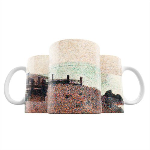 Taza Tarde, Honfleur - Georges Seurat