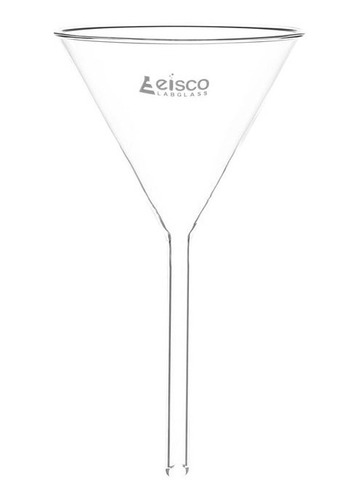 Embudo Cónico Filtración Vidrio Grueso 100mm Eisco