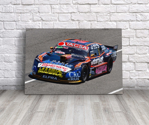 Cuadro Santiago Mangoni Chevrolet Tc Canvas 60x40 Cm