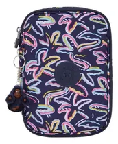 Comprar Lapicera Kipling 100 Pens Palm Fiesta Print Estuchera Nueva