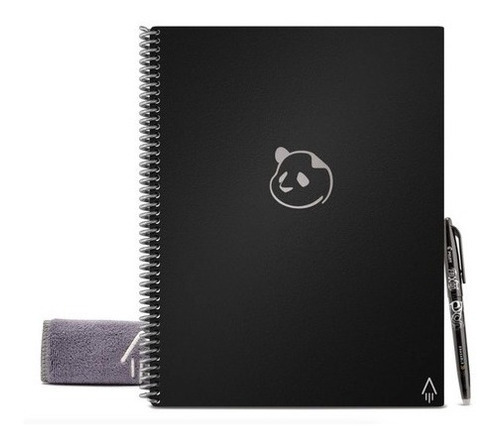 Cuaderno Inteligente Rocketbook Panda Planner Ejecutivo Color Negro